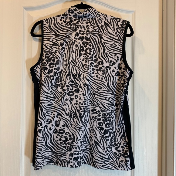 Tail White Label – Beliza Top (Zebra Print) - Picture 2 of 4